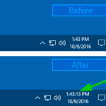 How to Display Seconds In Windows 10 Taskbar Clock